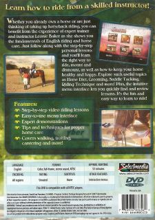 Learn Horseback Riding Instructional DVD Video Lessons SEALED New