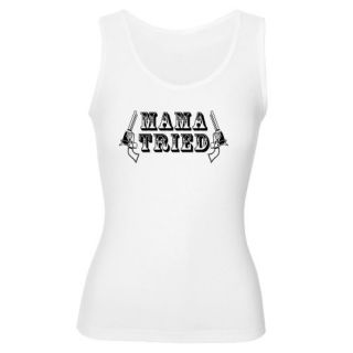 Mama Tried Guns Womens Tank Top by  Clothing