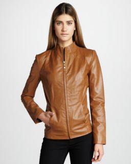 T59AD  Leather Scuba Jacket