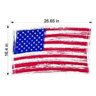 Peel and Stick American Flag Sticker Decal Removable