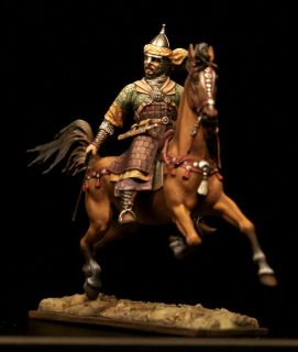 Russian Vityaz Elite Museum Soldier Arab Horseman with Sword
