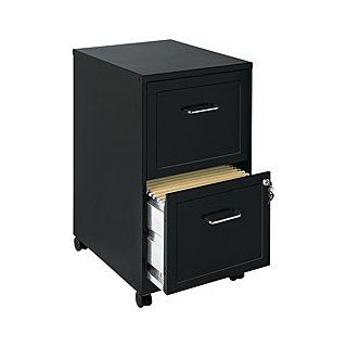Home Office 18 Deep 2 Drawer Vertical Mobile File Cabinet