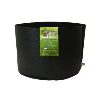 Smart Pots 30 Gallon Smart Pot Soft Sided Container, Black