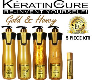KC GOLD & HONEY BIO BRAZILIAN Brazilian Keratin Treatment 960ML/32