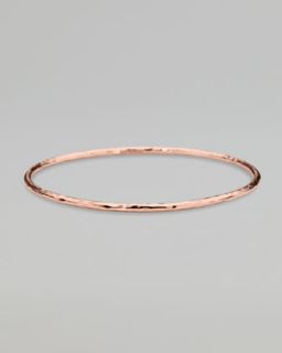 Ippolita Hammered Rose Gold Bracelet   