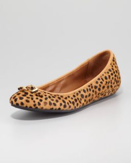  ballerina flat leopard print available in tan black $ 198 00 diane