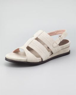 shirley stretchy slingback sandal taupe $ 199