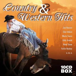 10 CD Country Western Hits Collection 10 CD Box Set