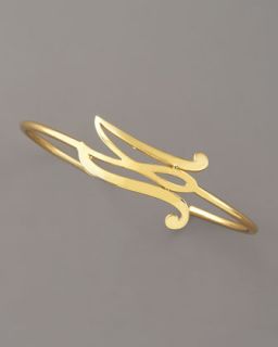 integrated initial bangle $ 215