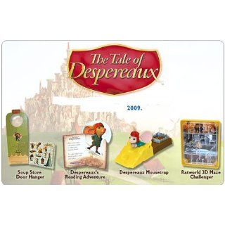 Carls Jr the Tale of Despereaux Set of 4 Toys Everything