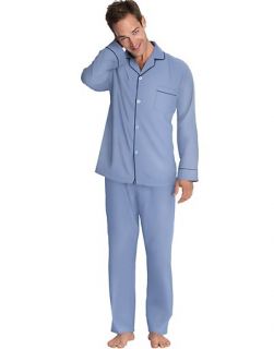 Hanes Mens Woven Pajamas Sleepwear Style LSLLBCWM