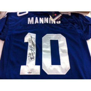 Peyton Manning & Eli Manning Autographed Elis New York