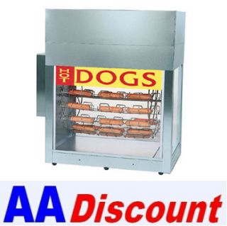  Super Dogeroo Hot Dog Cooker Rotisserie 84 Dog Capacity 8103