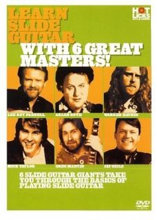 Learn Slide Guitar 6 Great Masters Hot Licks DVD HOT707 Roth Geils