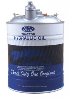 First Gear 90 0363 Ford Tractor Hydraulic Fluid Oil Can Bank New In