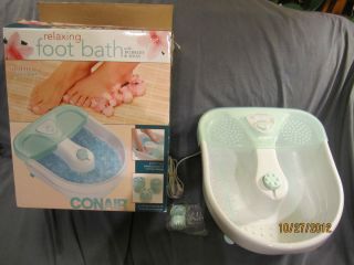 FOOT SPA RELAXING FOOT BATH WITH BUBBLES AND HEAT MODEL FB27R IN