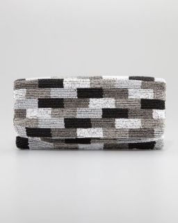  clutch bag black white available in blk wht $ 155 00 moyna beaded fold