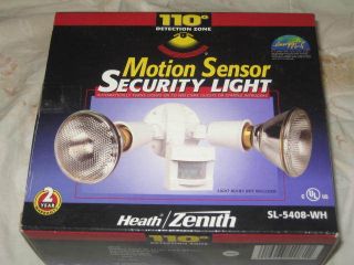 Heath Zenith SL 5408 WH Motion Sensor Light White SL 5408 WH