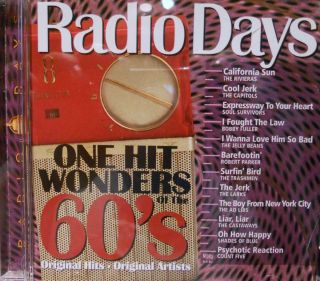 Radio Days One Hit Wonders of The 60s CD 1998 Front Row Ent