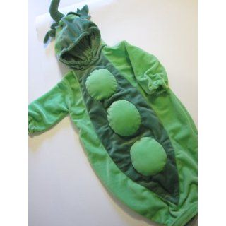 MINIWEAR Green Pea Pod Peapod Halloween costume 0 9 M