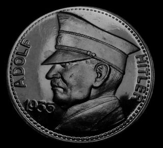 02 11 2011 adolf hitler dictator nazi german silver coin medal 1 small