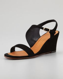 Leather Lining Suede Sandal  