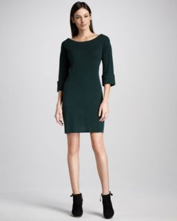  sleeve dress available in black $ 450 00  cuffed 3 4