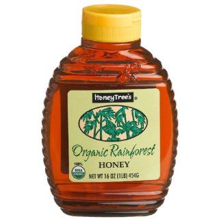 Honey Tree Organic Rainforest Honey, 16 oz, 2 pk Grocery