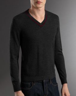 Gray Wool Sweater  