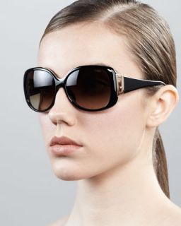 Black Gradient Lenses Sunglasses  