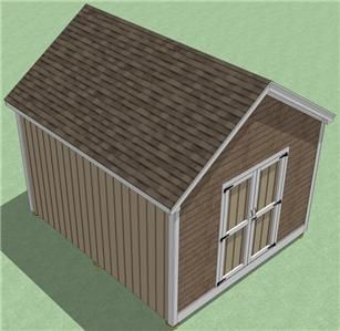 12x14 Shed Plans  How To Build Guide   Step By Step   Garden / Utility
