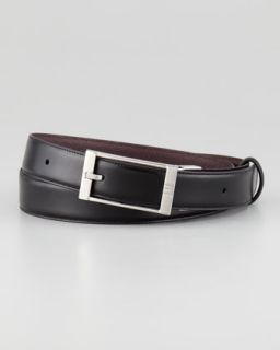 alfred dunhill reversible leather belt black oxblood $ 300 00 alfred