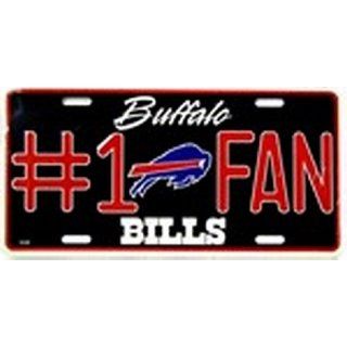 Buffalo Bills #1 Fan License Plates Plate Tag Tags auto