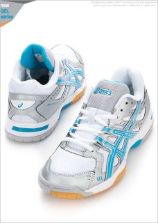 BN Asics Gel Rocket 6 Volleyball Badminton Shoes B257N 9336 G81 Gift
