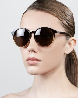 Brown Oversized Sunglasses  