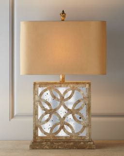 montecito mirrored table lamp $ 325