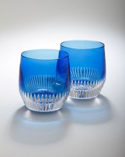 H6DU6 Waterford Two Mixology Argon Blue Tumblers