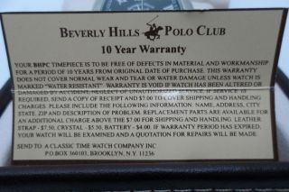 Watch Beverly Hills Polo Club Watch