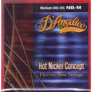 DAngelico Electric Bass Nickel Roundwound Medium, .045