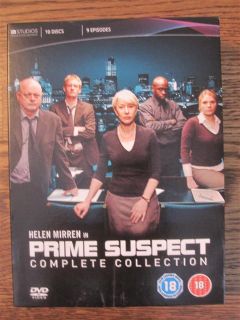  PRIME SUSPECT Box Set   UK Region 2/PAL DVD   Helen Mirren British TV