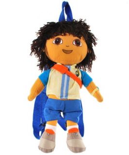 Go, Diego, Go Lets Go Plush Backpack   colors as