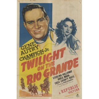Twilight on the Rio Grande Movie Poster (27 x 40 Inches