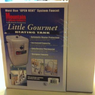 New Mountain Little Gourmet Hot Water Heating Tank MT641 & Dispenser
