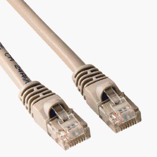 3ft Gray Cat 5E Patch Cable, Molded Computers