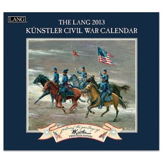 2013 LANG Calendar CIVIL WAR w art by Mort Kunstler Historic Battles
