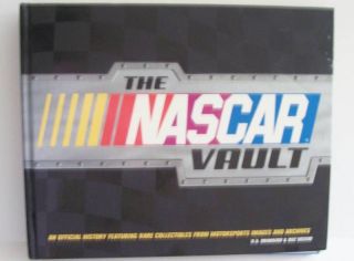 NASCAR Vault Official History Book w RARE Collectibles