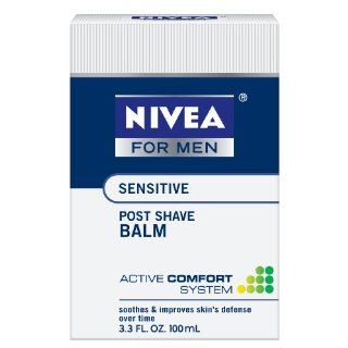 Nivea for Men Sensitive Post Shave Balm, Active Comfort