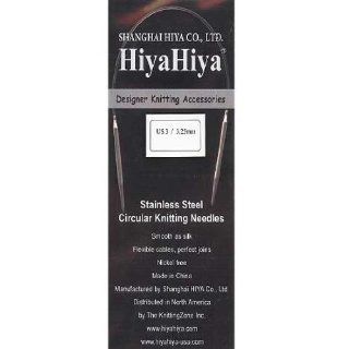 HiyaHiya Stainless Steel Circular Needles 16 inch 2.5 U.S