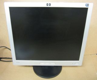 HP L1906 19 Silver Black LCD Monitor Small Pressure Spots