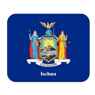 US State Flag   Ischua, New York (NY) Mouse Pad